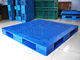 Ανθεκτικές μπλε επαναχρησιμοποιήσιμες πλαστικές παλέτες με HDPE της Virgin/τα ανακυκλωμένα PP